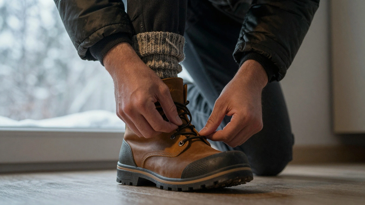 Какой запас должен быть в зимней обуви: практическое руководство для мужчин