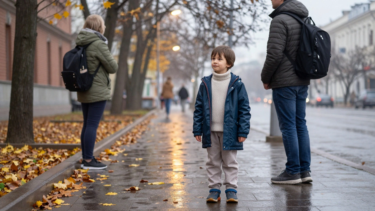 Во что одеть ребенка в прохладный осенний день: практичные слои и советы для Москвы