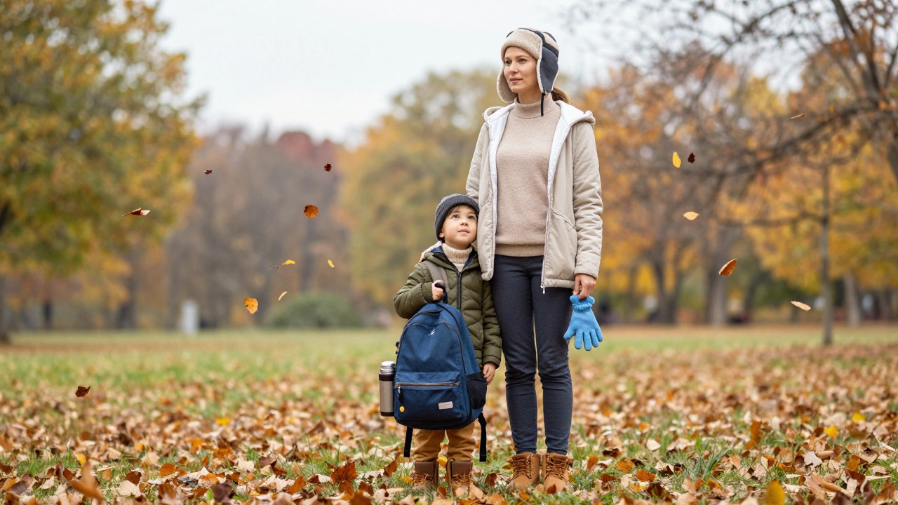 Как одеть ребенка 5 лет по погоде: таблица с примерами для осени