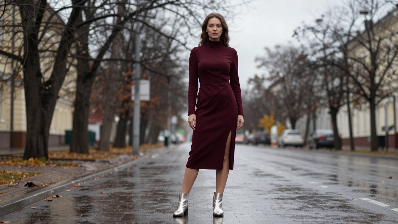 Какой цвет платья одеть на осень 2024: топ-5 трендов и как выбрать идеальный оттенок