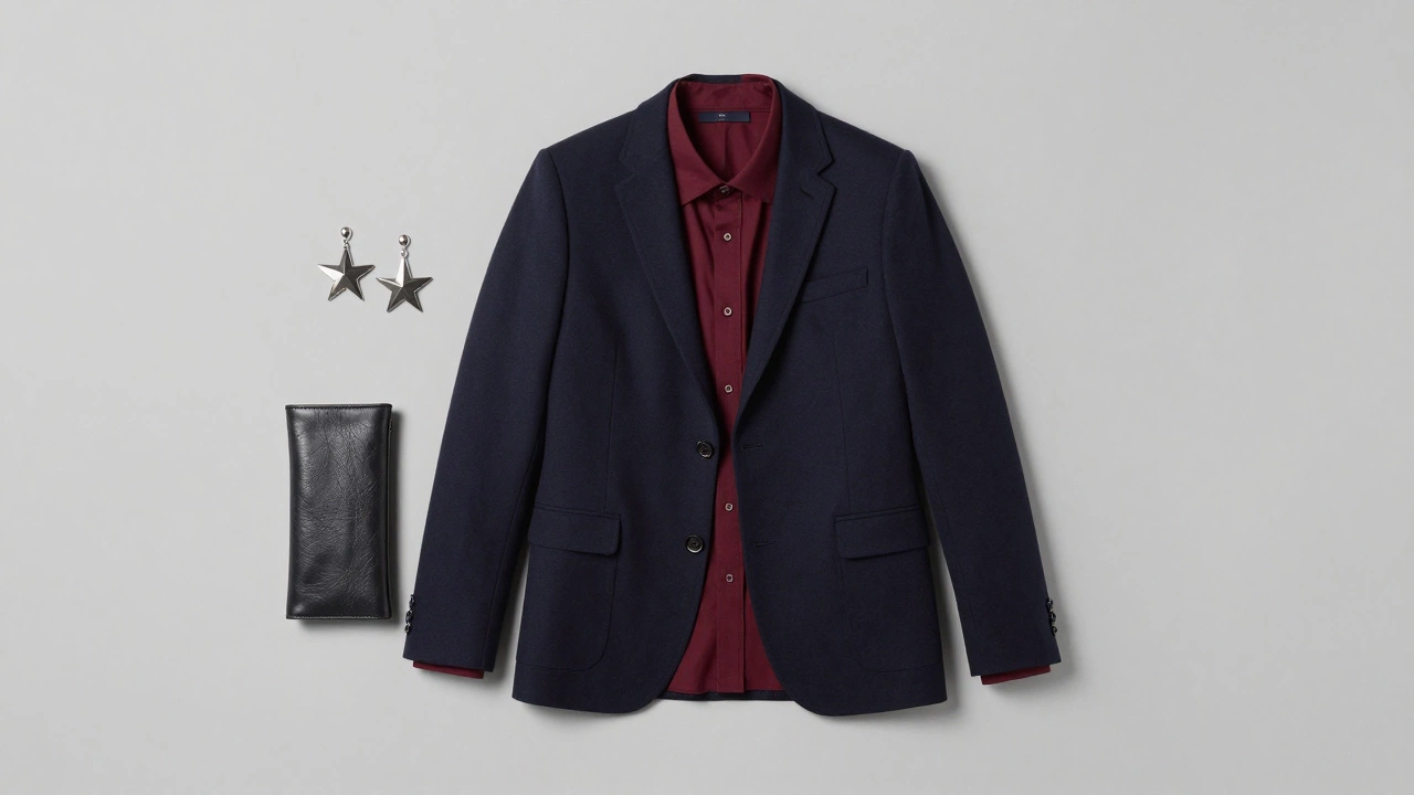 Комплект одежды с украшениями для новогодней вечеринки